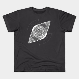 The Eye of Prosperity Chalk Kids T-Shirt